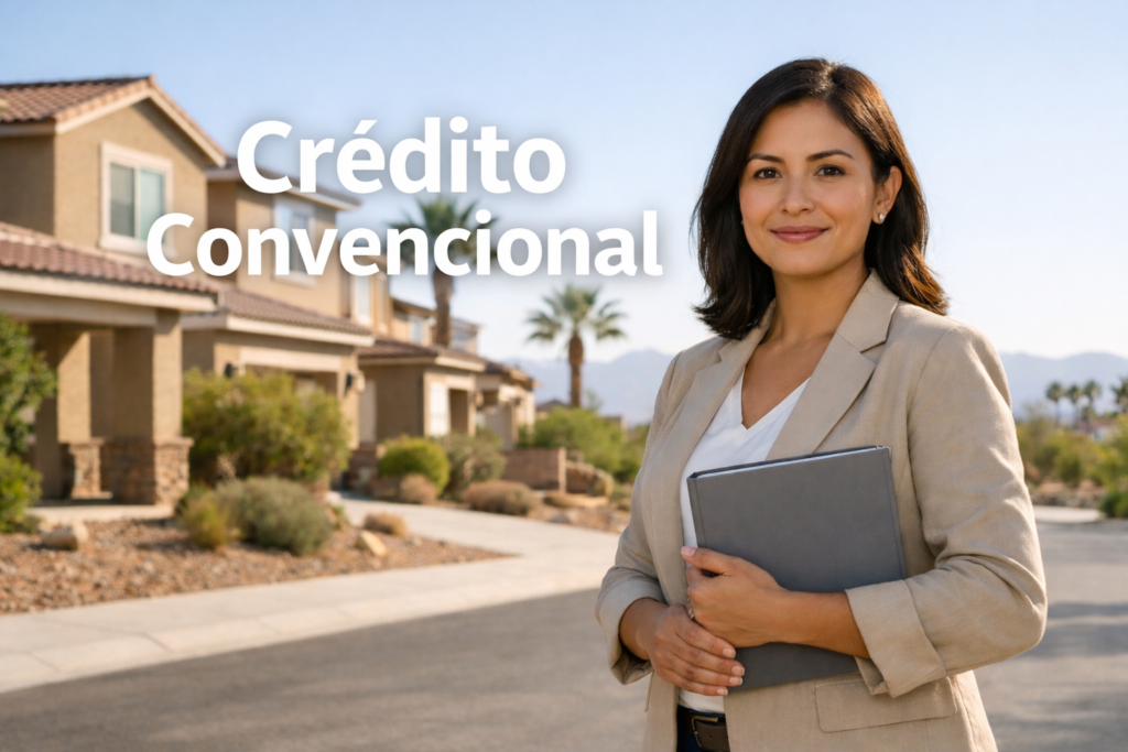 Préstamo convencional en Las Vegas calificas para comprar casa