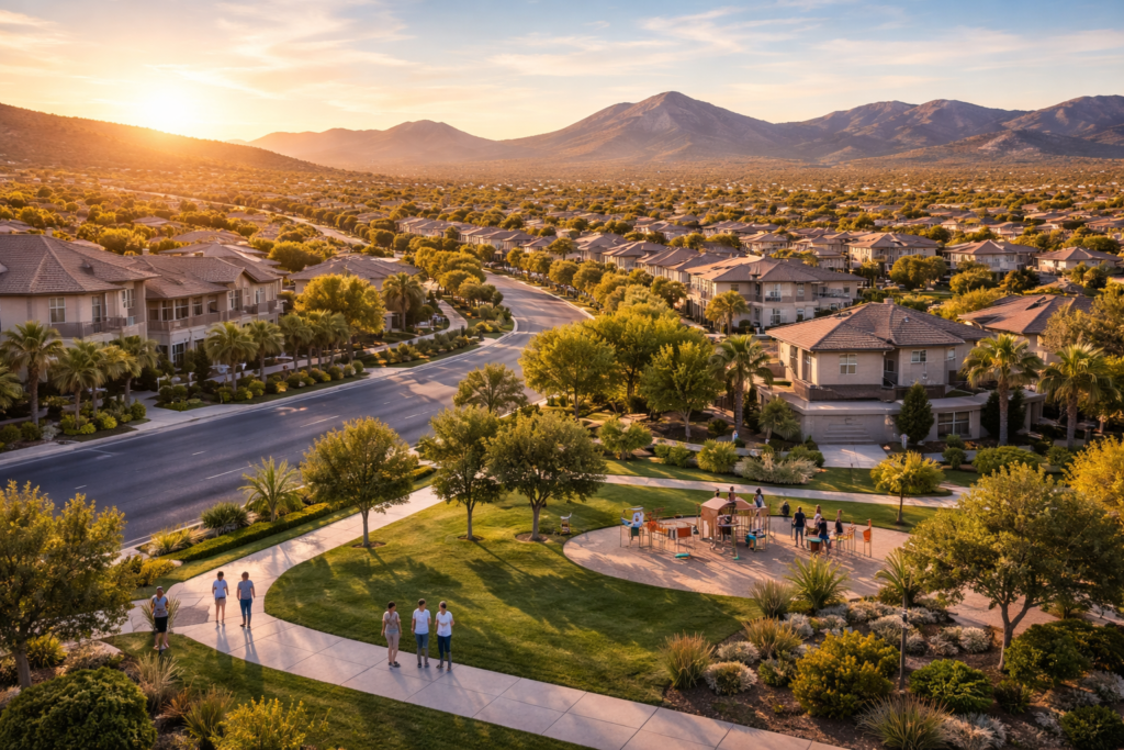 henderson Múltiples comunidades planificadas como Anthem, Seven Hills y Green Valley Ranch