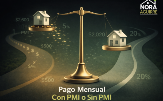 Comprar casa con PMI vs sin PMI así cambia tu pago mensual